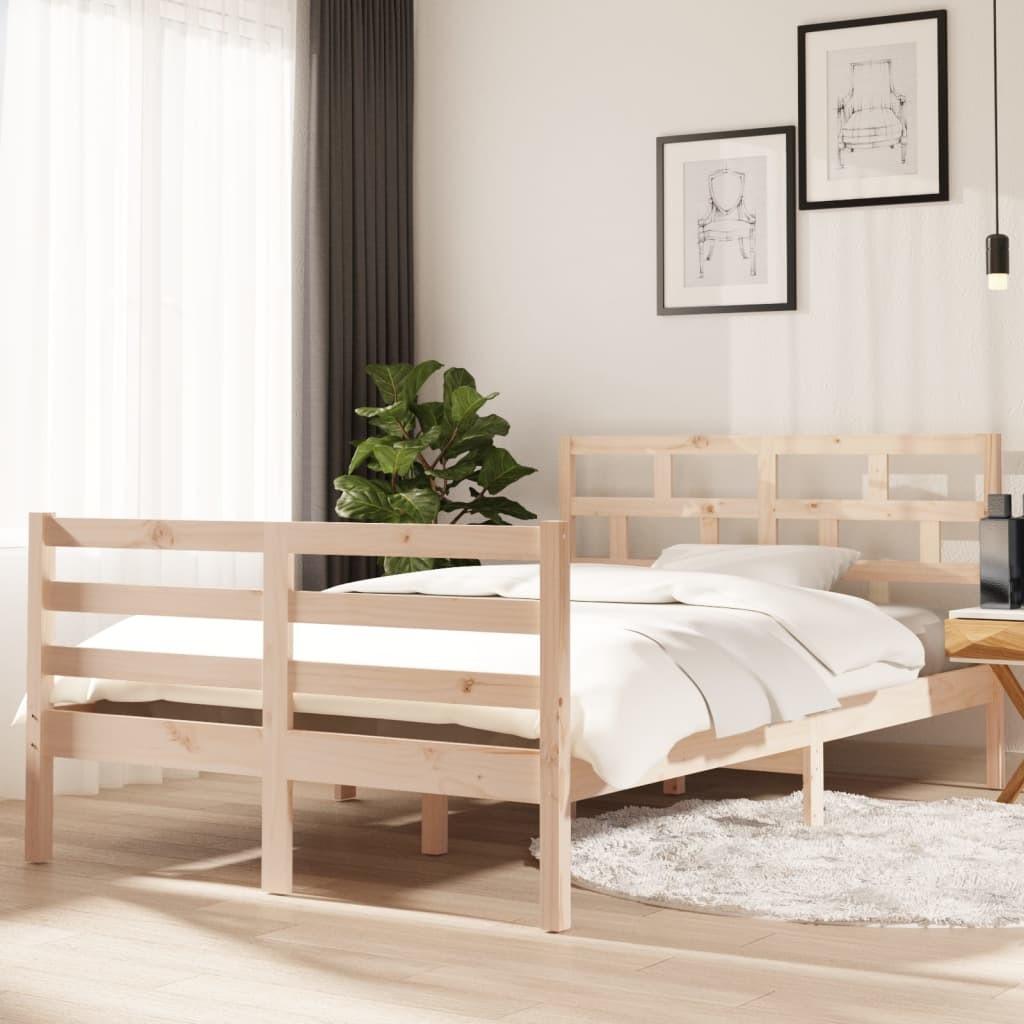 Sengeramme 120x200 cm massivt træ