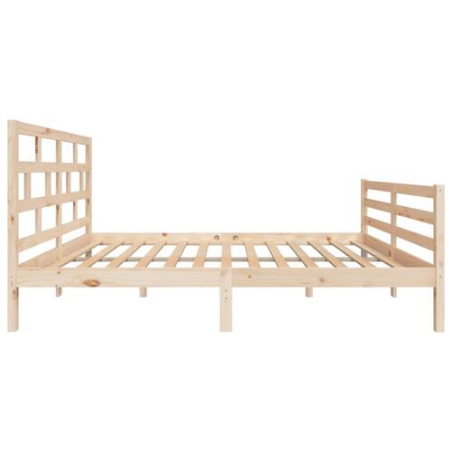 Sengeramme 140x200 cm massivt træ