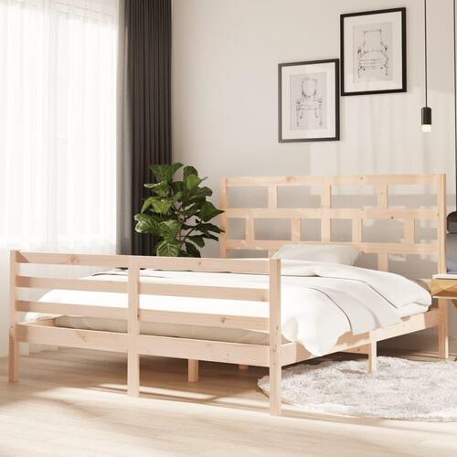 Sengeramme 160x200 cm massivt træ