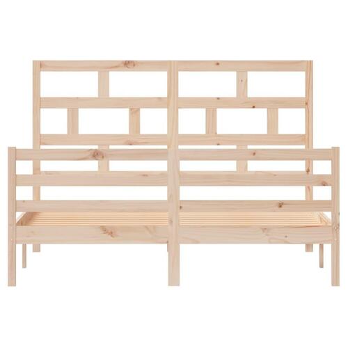 Sengeramme 160x200 cm massivt træ