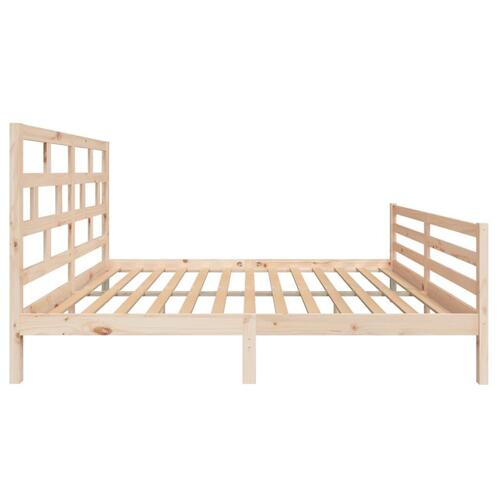 Sengeramme 160x200 cm massivt træ