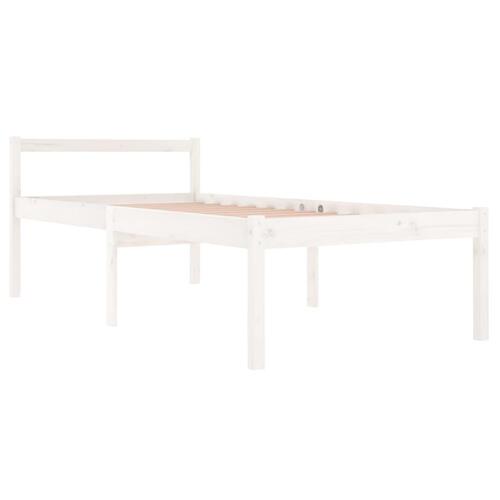 Seniorseng 90x190 cm enkeltseng massivt fyrretræ