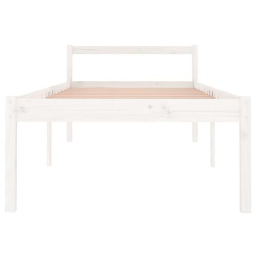 Seniorseng 90x190 cm enkeltseng massivt fyrretræ