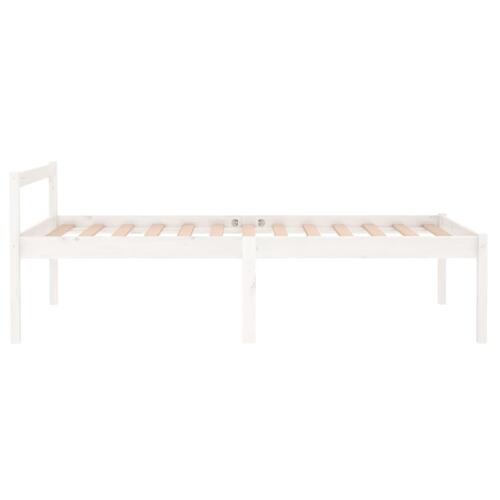 Seniorseng 90x190 cm enkeltseng massivt fyrretræ