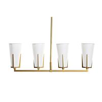 Loftslampe Gylden Hvid (67 x 14 x 22 cm)
