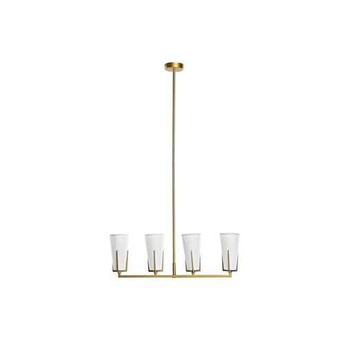 Loftslampe Gylden Hvid (67 x 14 x 22 cm)