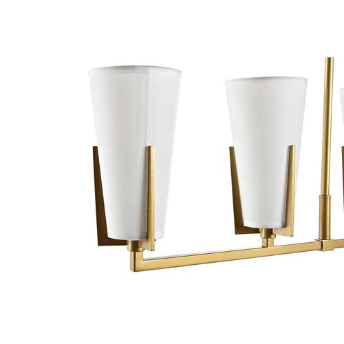Loftslampe Gylden Hvid (67 x 14 x 22 cm)