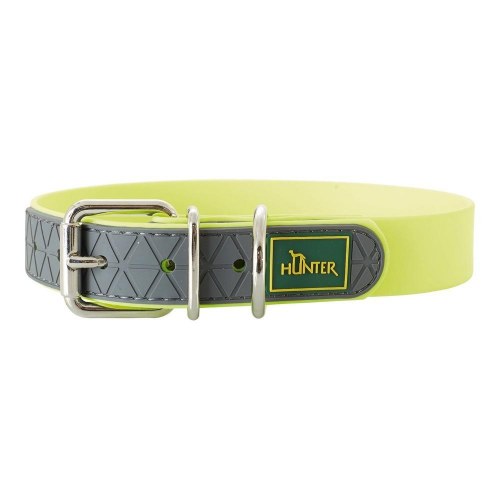 Hunter Convenience hundehalsbånd - Gul 38-46 cm