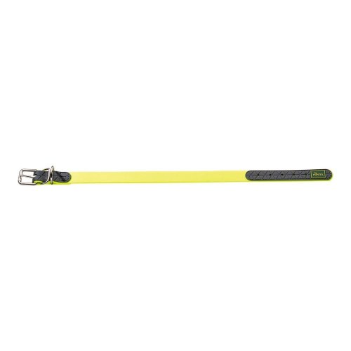 Hunter Convenience hundehalsbånd - Gul 38-46 cm
