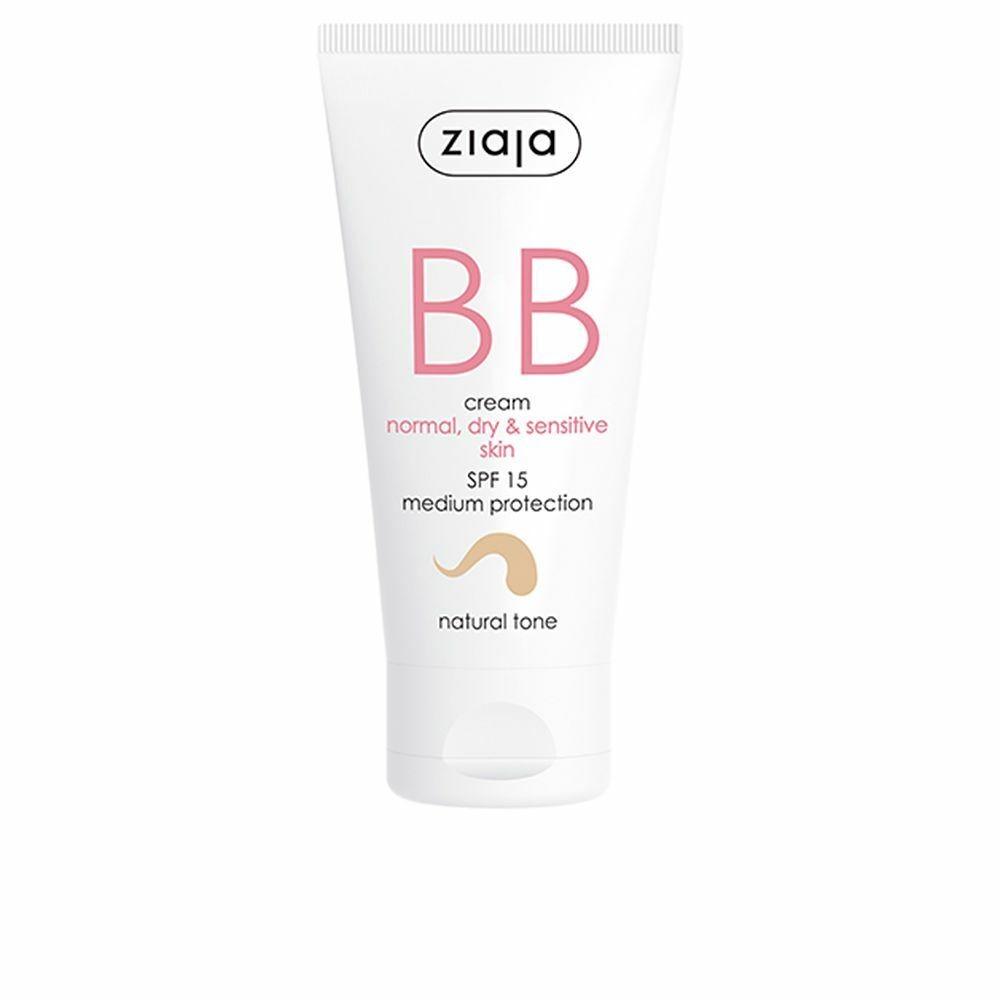 Fugtighedscreme med Farve Ziaja Bb Cream Natur Spf 15 50 ml