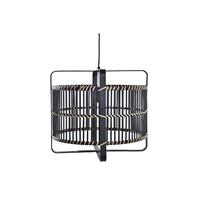 Loftslampe Sort Bambus 50 W 40 x 40 x 35 cm