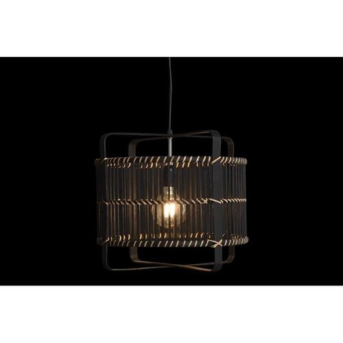 Loftslampe Sort Bambus 50 W 40 x 40 x 35 cm
