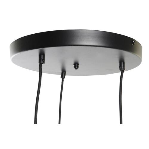Loftslampe 43 x 43 x 100 cm Sort Brun Bambus 50 W