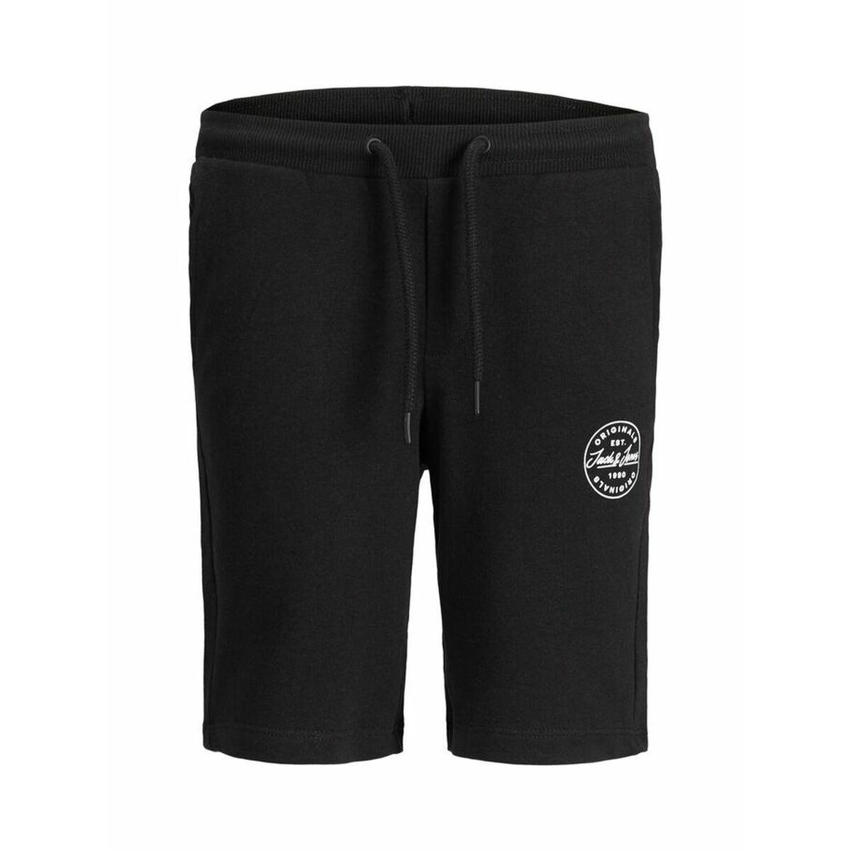 Sport shorts til børn JPST SHARK Jack & Jones SN JNR 12165944 Sort 8 år