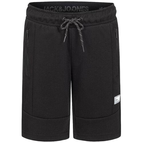 Sport shorts til børn JPSTAIR SWEAT Jack & Jones JNR 12189855 Sort 10 år