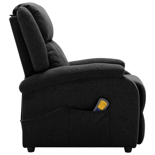 Massagestol stof sort