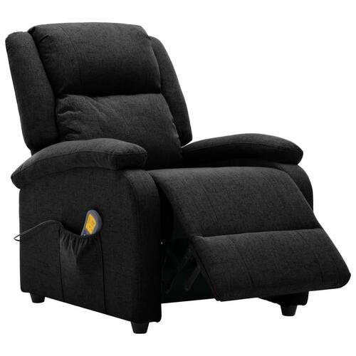 Massagestol stof sort