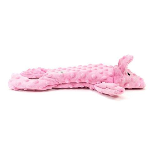 Legetøj til hunde Gloria Dogmonsters Pink Gris 34 x 9 cm