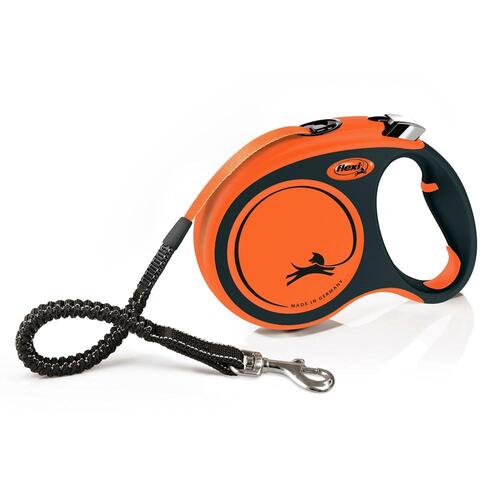 Hundesnor Flexi XTREME 5 m Orange Størrelse L