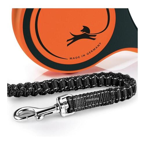 Hundesnor Flexi XTREME 5 m Orange Størrelse L