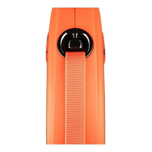Hundesnor Flexi XTREME 5 m Orange Størrelse L