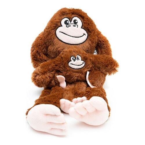 Plush legetøj til hunde Gloria Mizaru 11 x 44 x 45 cm Abe Brun