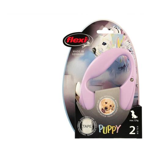 Hundesnor Flexi Puppy 2 m Pink