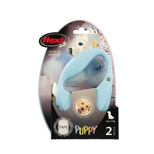 Hundesnor Flexi Puppy 2 m Blå