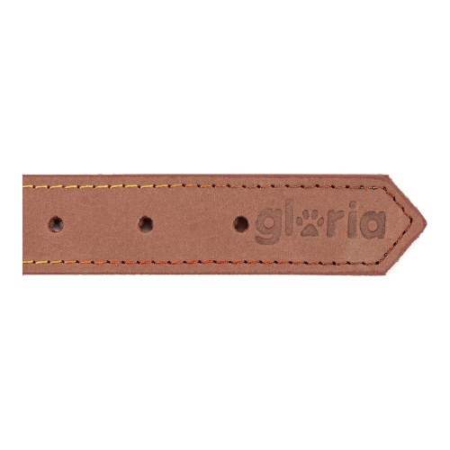 Gloria Hundehalsbånd Oasis - brun, 40 x 1,5 cm