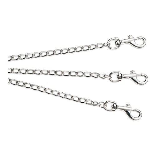 Gloria forgrenet snor til 3 hunde - stål, 2 mm x 25 cm