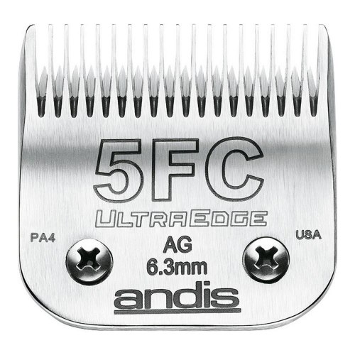 Andis UltraEdge skær 5FC - 6,3 mm hundetrimmer skær i stål