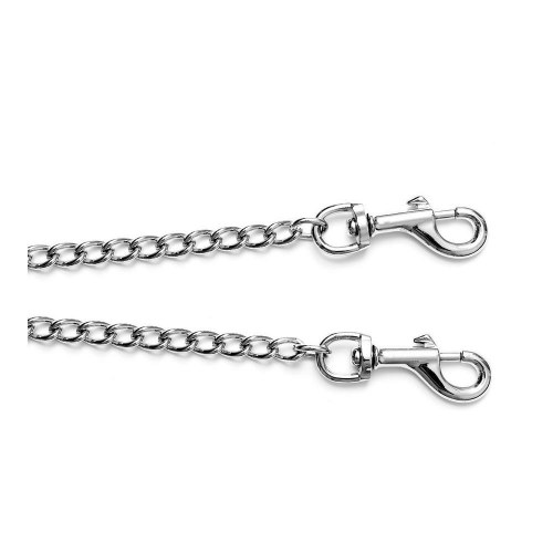 Gloria dobbelt koblingssnor til 2 hunde - stål, 3 mm x 25 cm