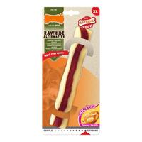 Hund Bidering Nylabone Extreme Chew Roll Rawhide Størrelse XL Kylling Nylon