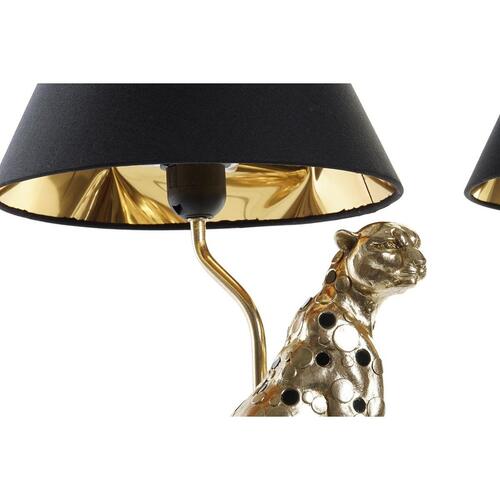 Bordlamper - sølv/sort/guld, 26 × 26 × 46 cm, E27, 220 V (sæt á 2)