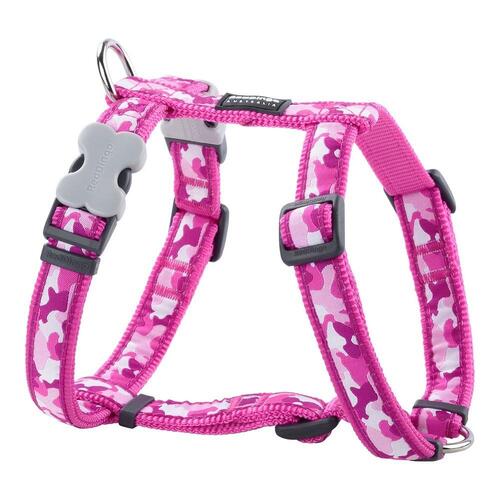 Hundesele Red Dingo Style Fuchsia Camouflage 25-39 cm