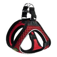 Hundesele Hunter Hilo-Comfort Rød Størrelse S/M (48-55 cm)