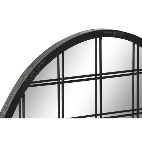 Vægspejl Sort Metal (47,5 x 2,3 x 70 cm)