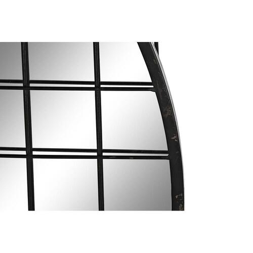 Vægspejl Sort Metal (47,5 x 2,3 x 70 cm)
