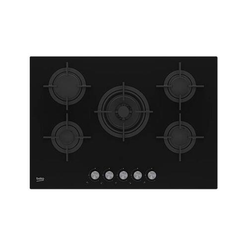 Gasplade BEKO HILW75222SL 75 cm Sort