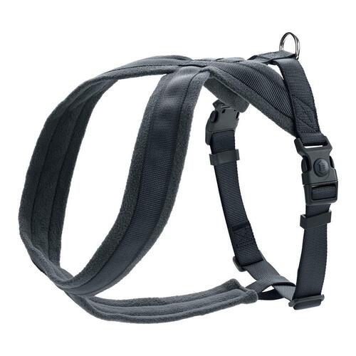 Hundesele Hunter London Comfort Antracit L 73-100 cm