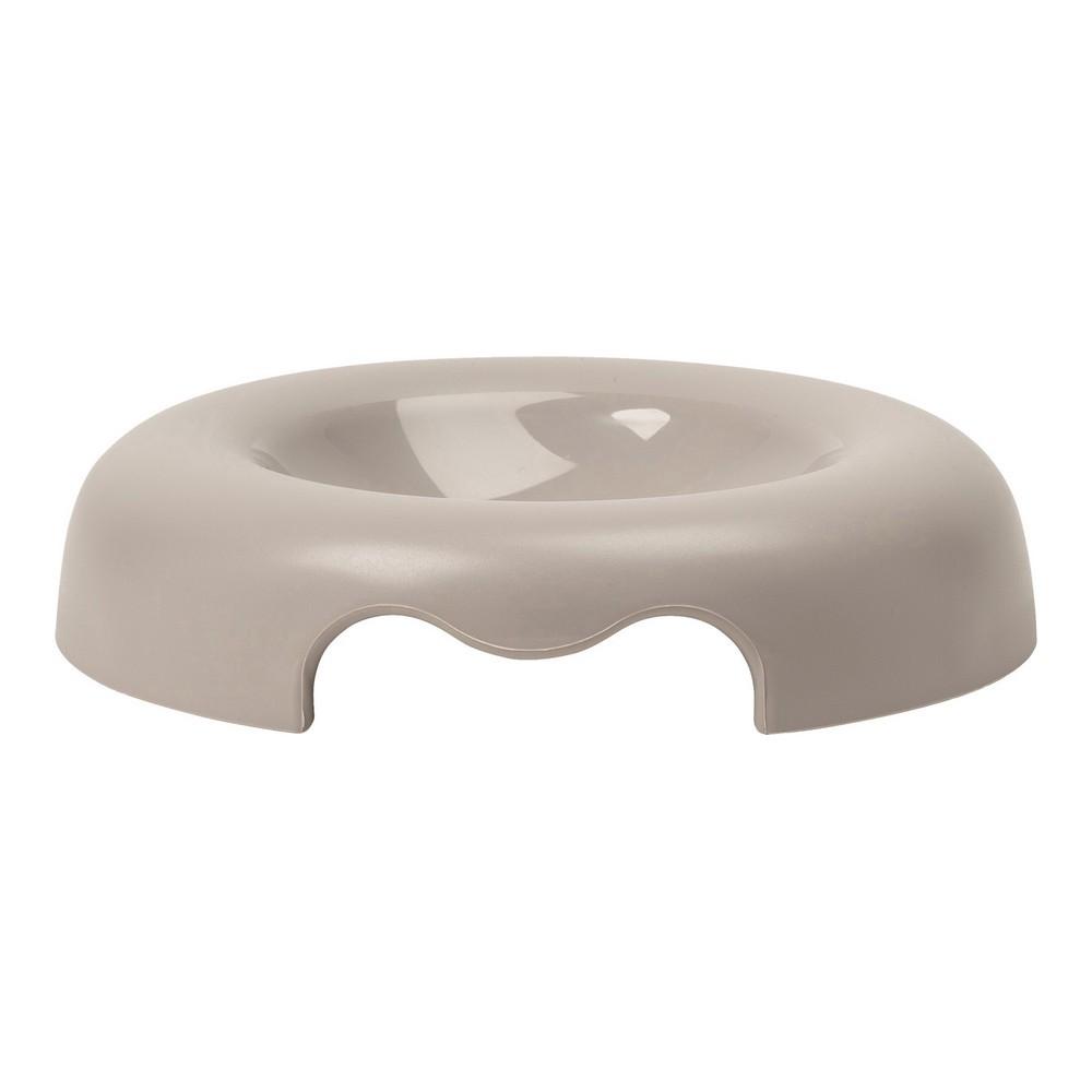 United Pets Kitty madskål - grå, 18 cm (120 ml)