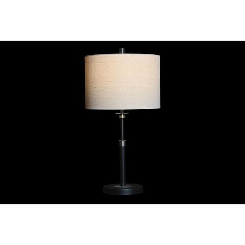 Bordlampe Sort Beige Metal 50 W 220 V 33 x 33 x 67 cm