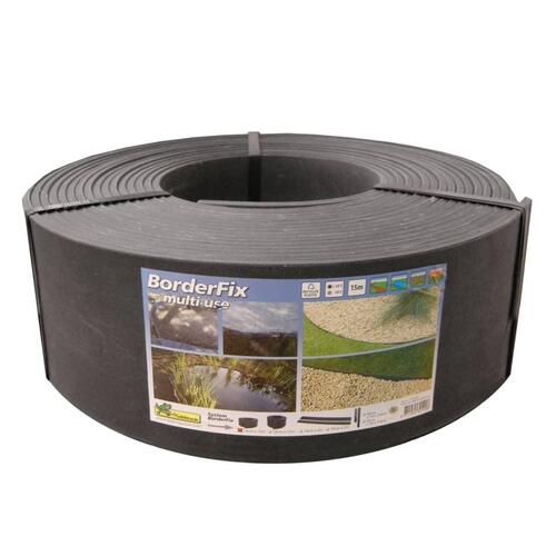 plænekant 14 cm x 15 m 7 mm sort