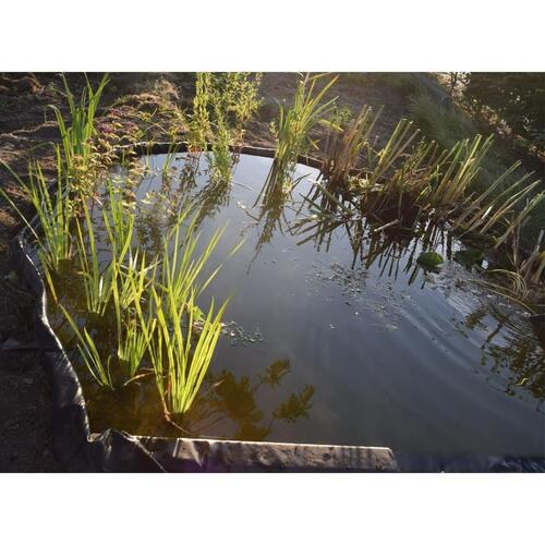 plænekant 14 cm x 15 m 7 mm sort