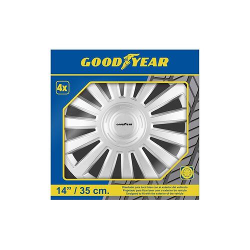 Hjulkapsel Goodyear ESTAMBUL Sølv 14"