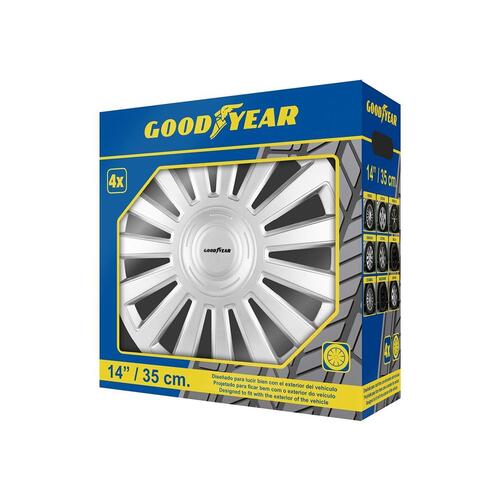 Hjulkapsel Goodyear ESTAMBUL Sølv 14"