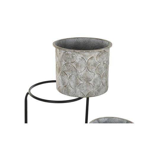 Urtepotte Grå Metal (82 x 25 x 81 cm)