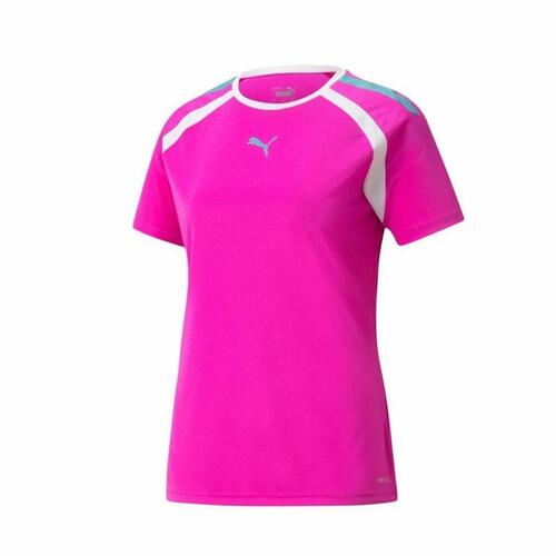 Kortærmet Sport T-shirt Puma Team Fuchsia XS