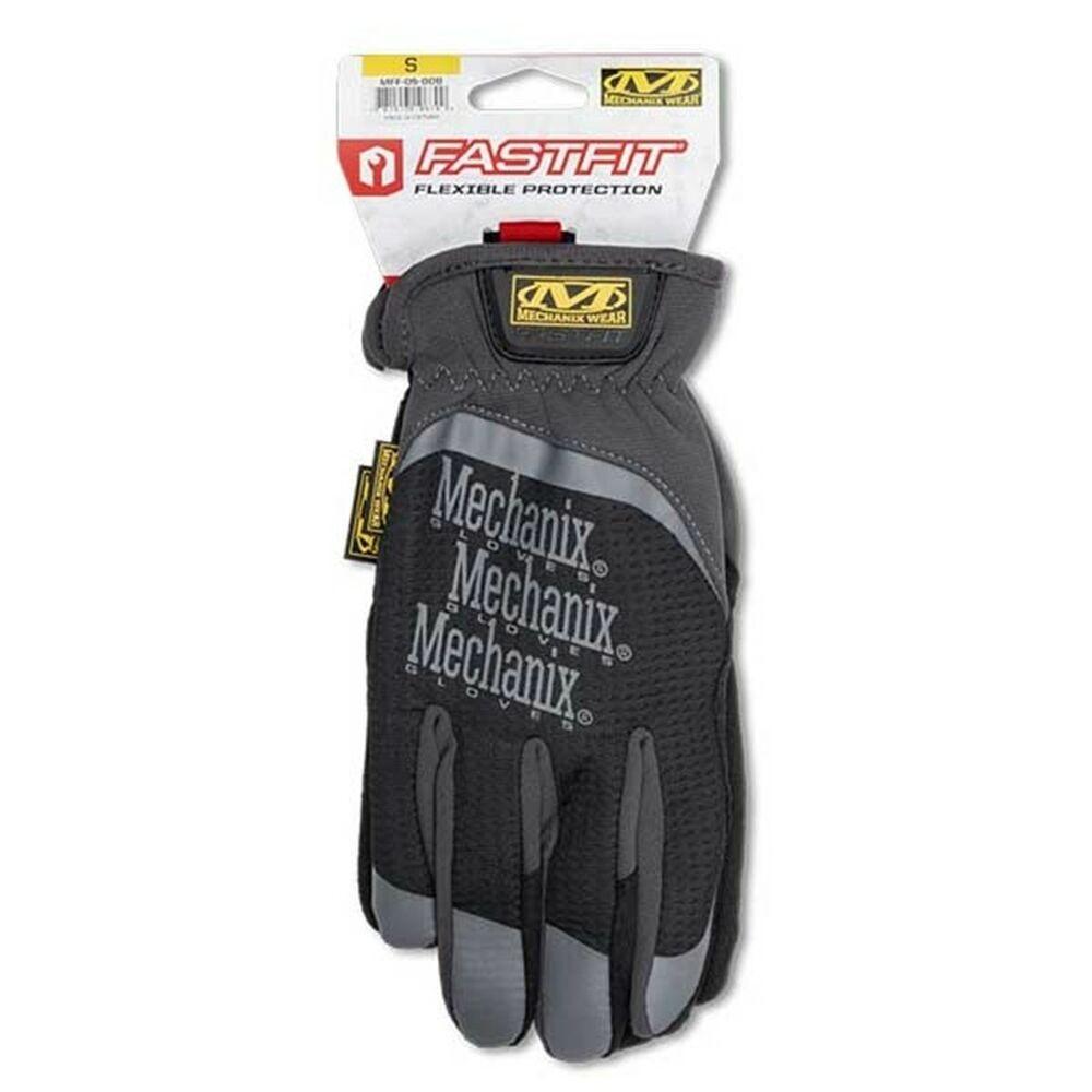 Mechanic's Gloves Fast Fit Sort (Størrelse M)