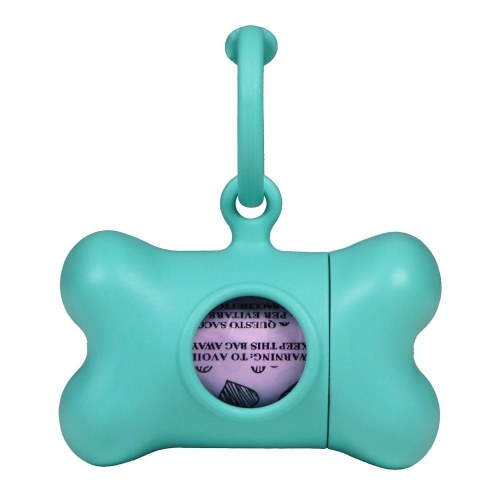 United Pets Bon Ton Nano Classic posebeholder - akvamarin, genbrugt plastik (Small)